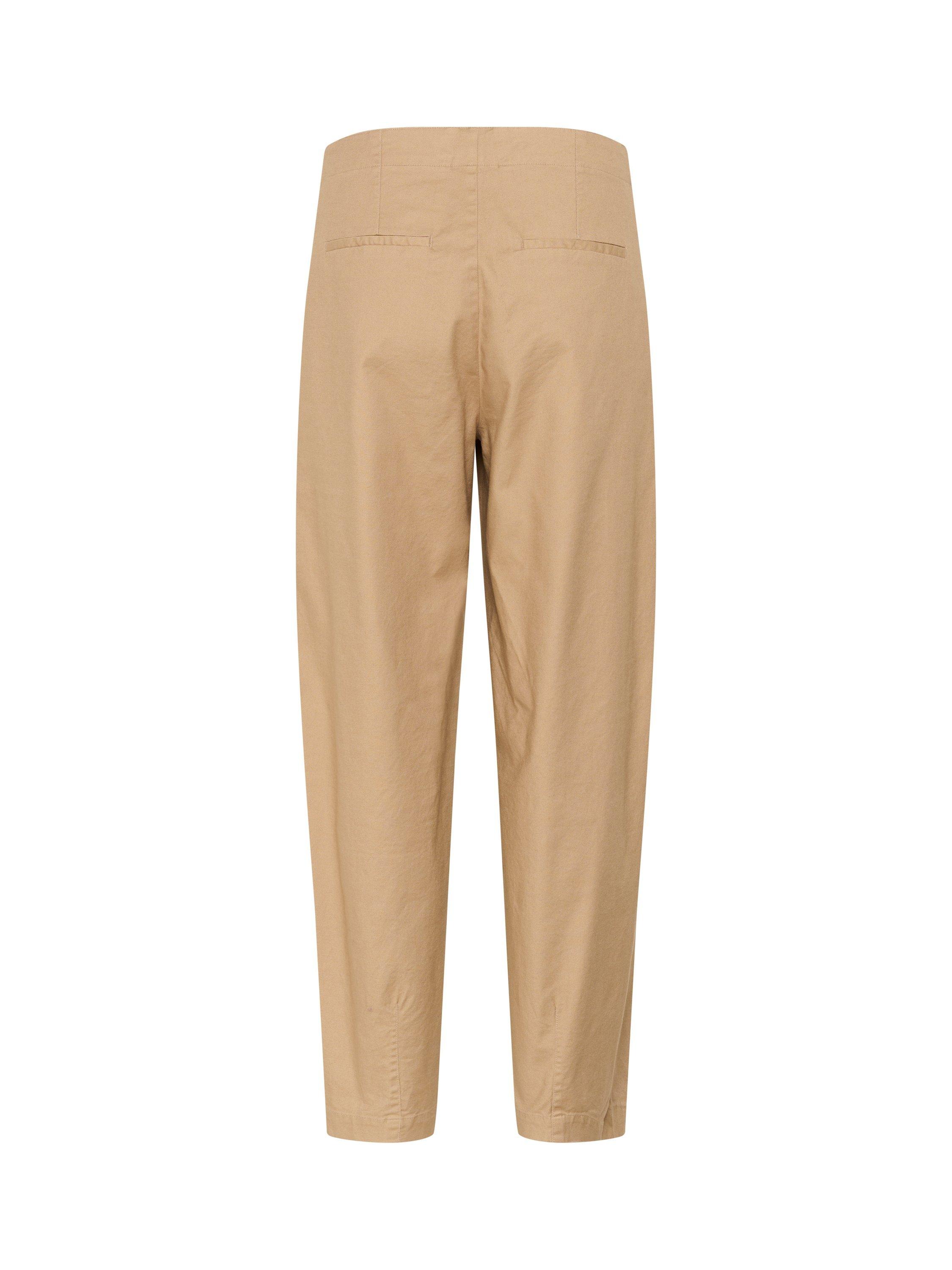 Product image 6 of 6, which shows Part Two Lauryn Wide Leg Trousers, Beige, 8