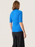 Soaked In Luxury Spina Rib Knit Jumper, Grey