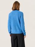 Soaked In Luxury Tuesday Wool Rich Jumper, Blue
