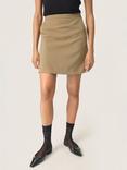 Soaked In Luxury Corinne A-Line Silhouette Mini Skirt, Covert Green