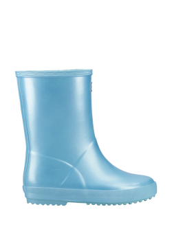 Hunter Kids' First Nebula Wellington Boots, Pool Blue