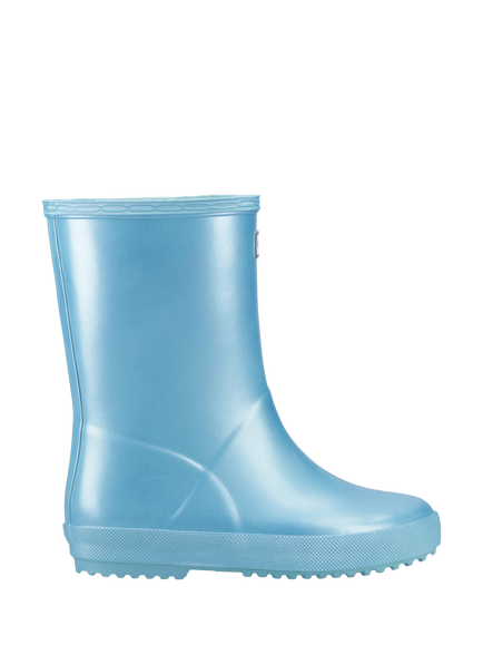 Hunter Kids' First Nebula Wellington Boots, Pool Blue