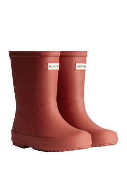 Hunter Kids' Original First Wellington Boots - view 2, Military Red