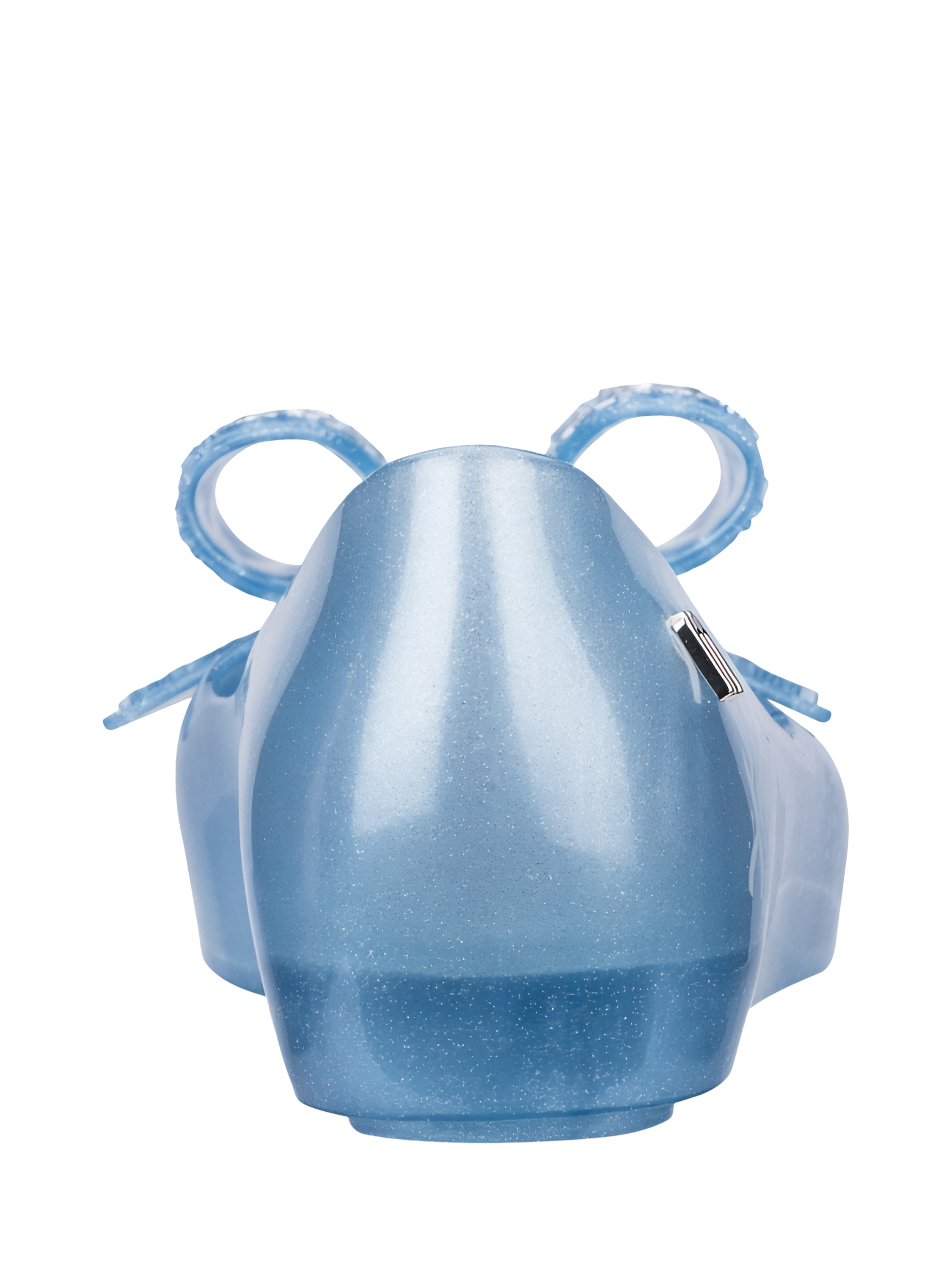 Product image 4 of 5, which shows Mini Melissa Kids' Ultragirl x Frozen Jelly Ballet Flats, Pearl/Blue, 10 Jnr