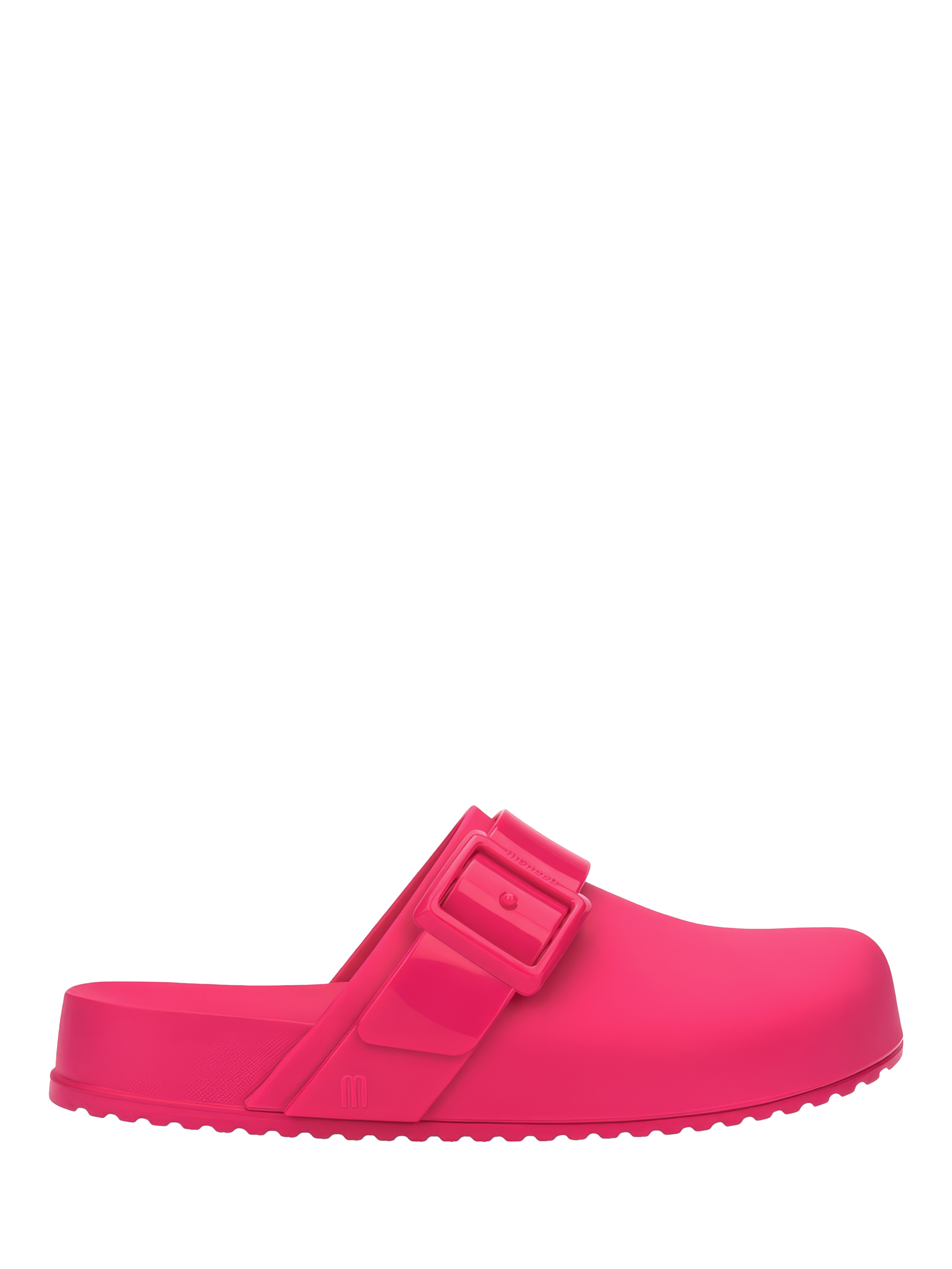 Product image 1 of 4, which shows Mini Melissa Kids' Cozy Jelly Clogs, Pink, 1 Jnr
