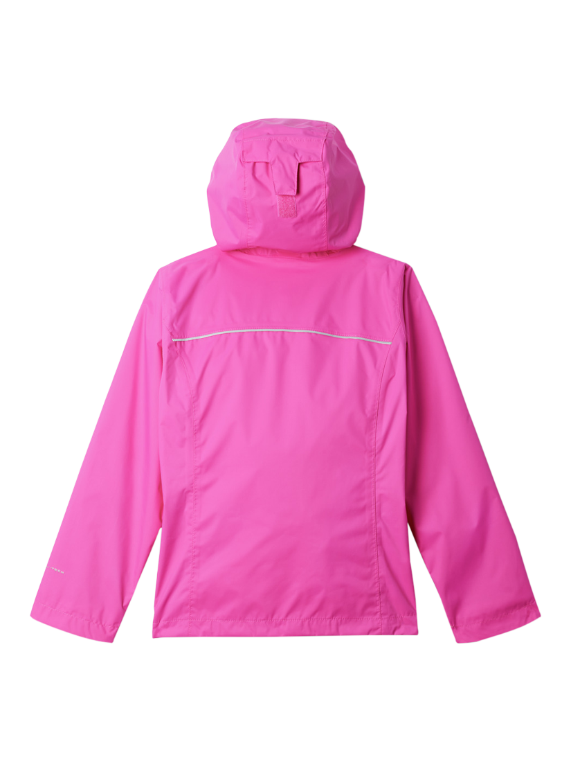 Product image 2 of 3, which shows Columbia Kids' Arcadia II Waterproof Jacket, Pink Ice, S