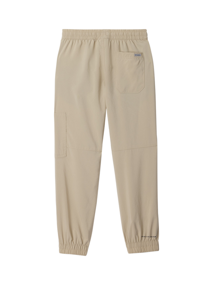 Columbia Kids' Silver Ridge Elasticated Drawstring Cargo Trousers, Ancient Fossil - view 2, Ancient Fossil