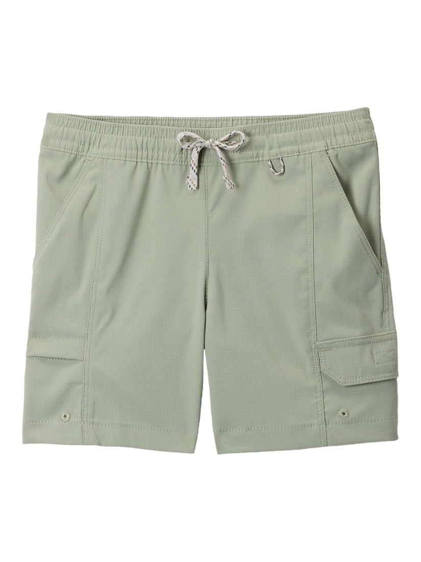 Product image 1 of 3, which shows Columbia Kids' Tech Trail Shorts, Safari, XXS