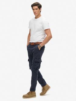 Superdry Core Cargo Trousers, Eclipse Navy, Eclipse Navy