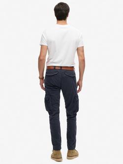Superdry Core Cargo Trousers, Eclipse Navy - view 2, Eclipse Navy