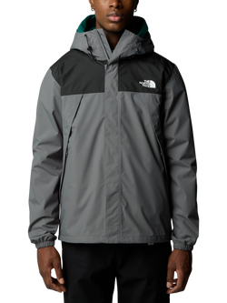 The North Face Men's Antora Jacket, Pearl/Black, Pearl/Black