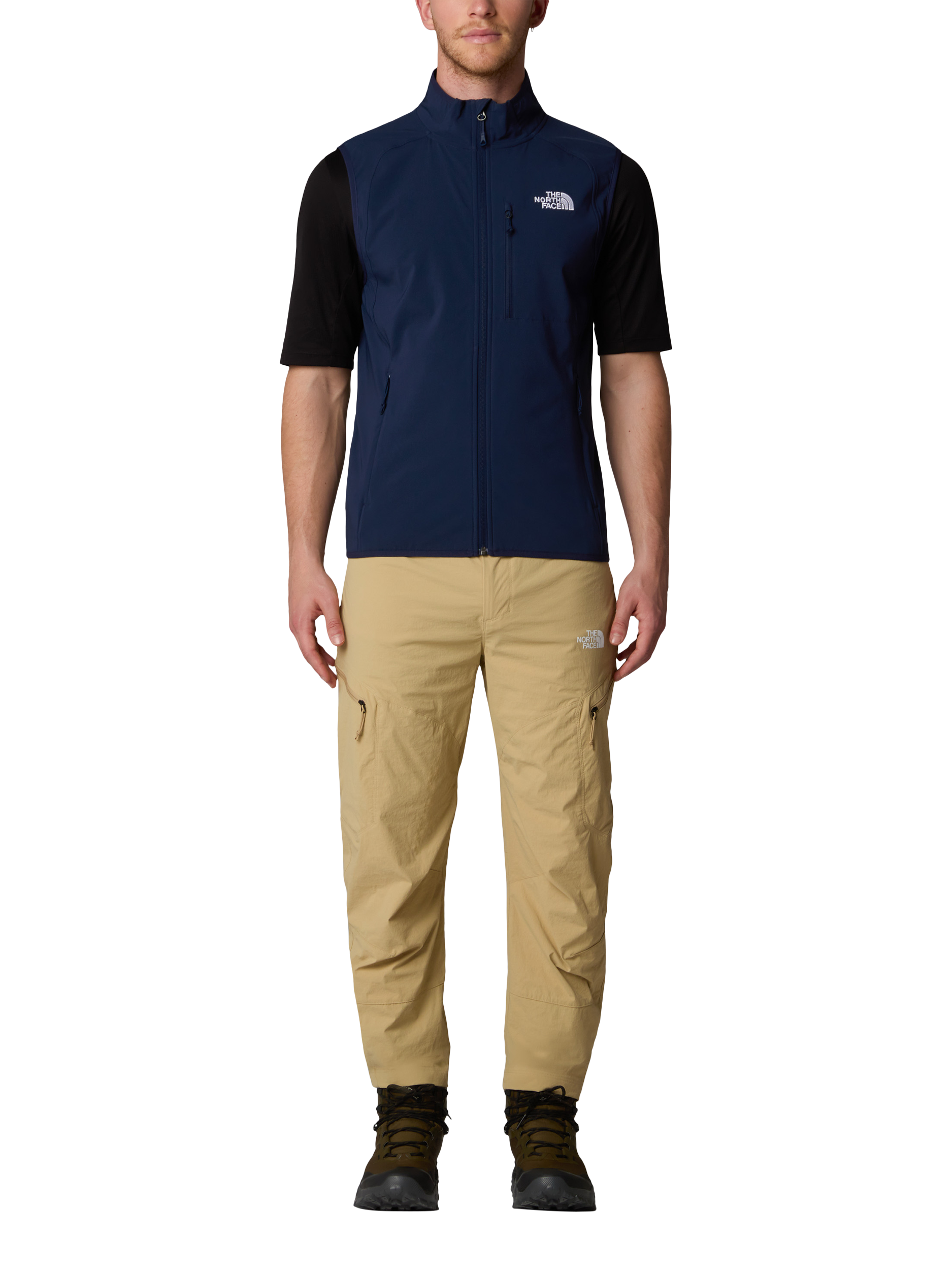 Product image 6 of 6, which shows The North Face Men's Nimble Gilet, Summit Navy, S