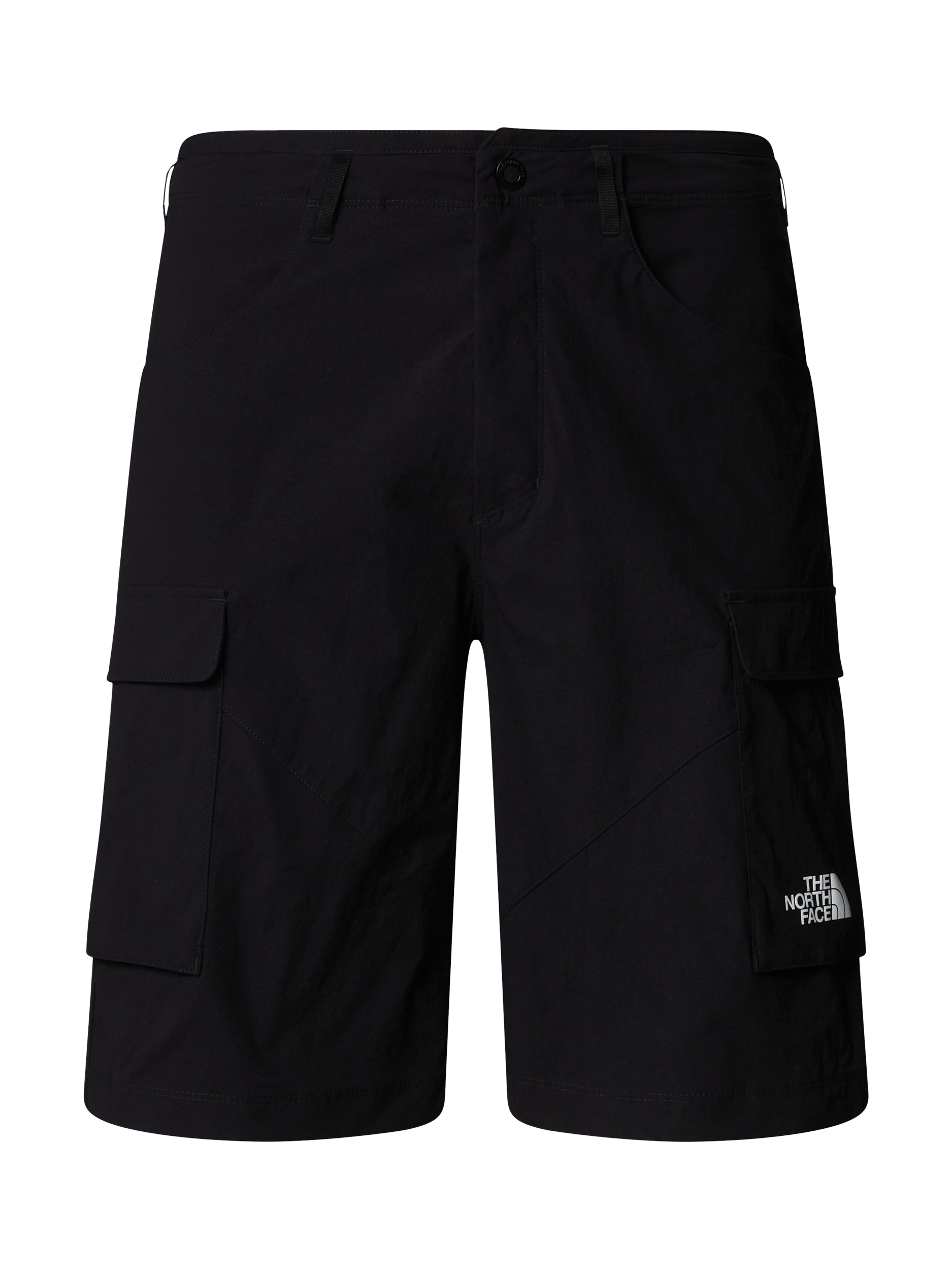 Product image 3 of 5, which shows The North Face Men's Exploration Hiking Cargo Shorts, Black, 38