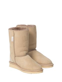 Celtic & Co. Men's Sheepskin Regular House Boots, Oatmeal - view 2, Oatmeal