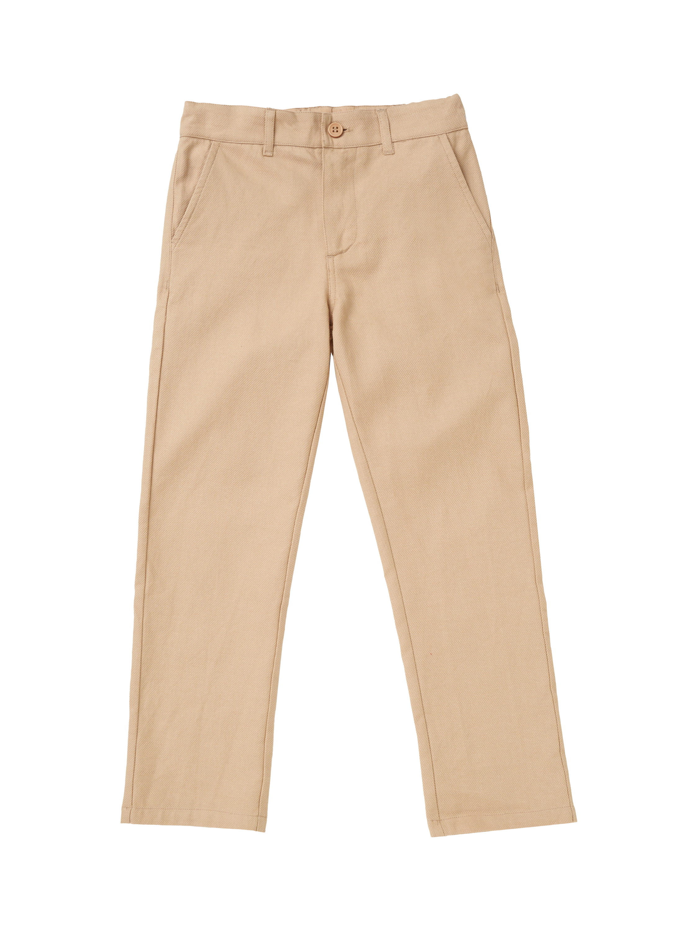 Product image 4 of 6, which shows Angel & Rocket Kids' Luca Smart Trousers, Stone, 3 years