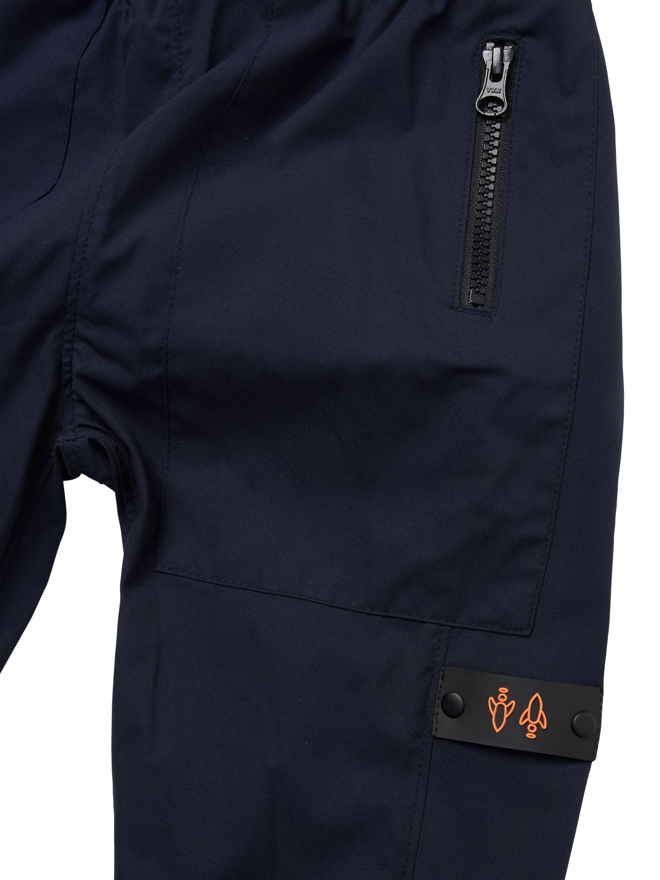 Product image 6 of 6, which shows Angel & Rocket Kids' Sport Joggers, Blue, 3 years