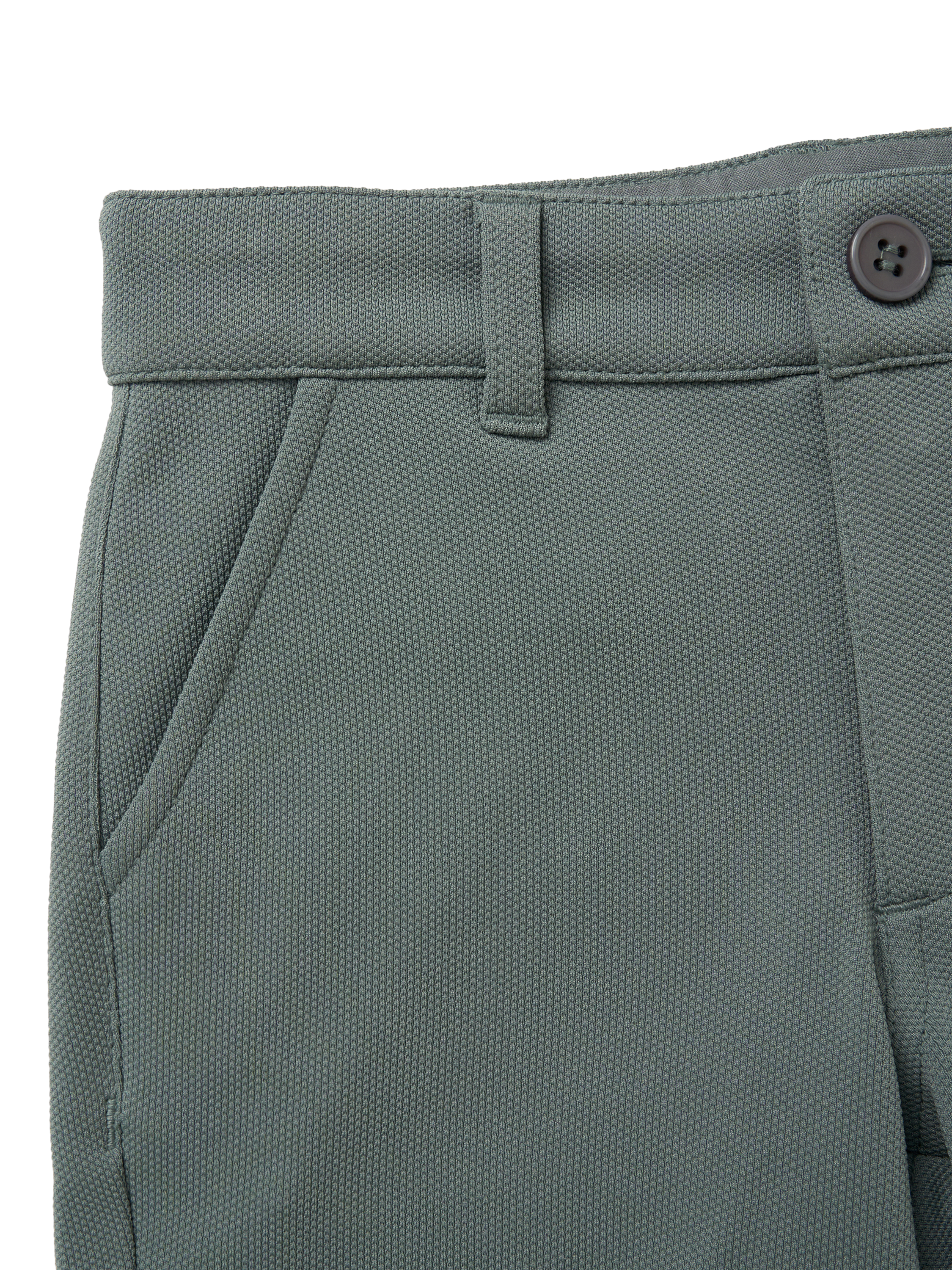 Product image 7 of 7, which shows Angel & Rocket Kids' Smart Textured Shorts, Green, 2 years