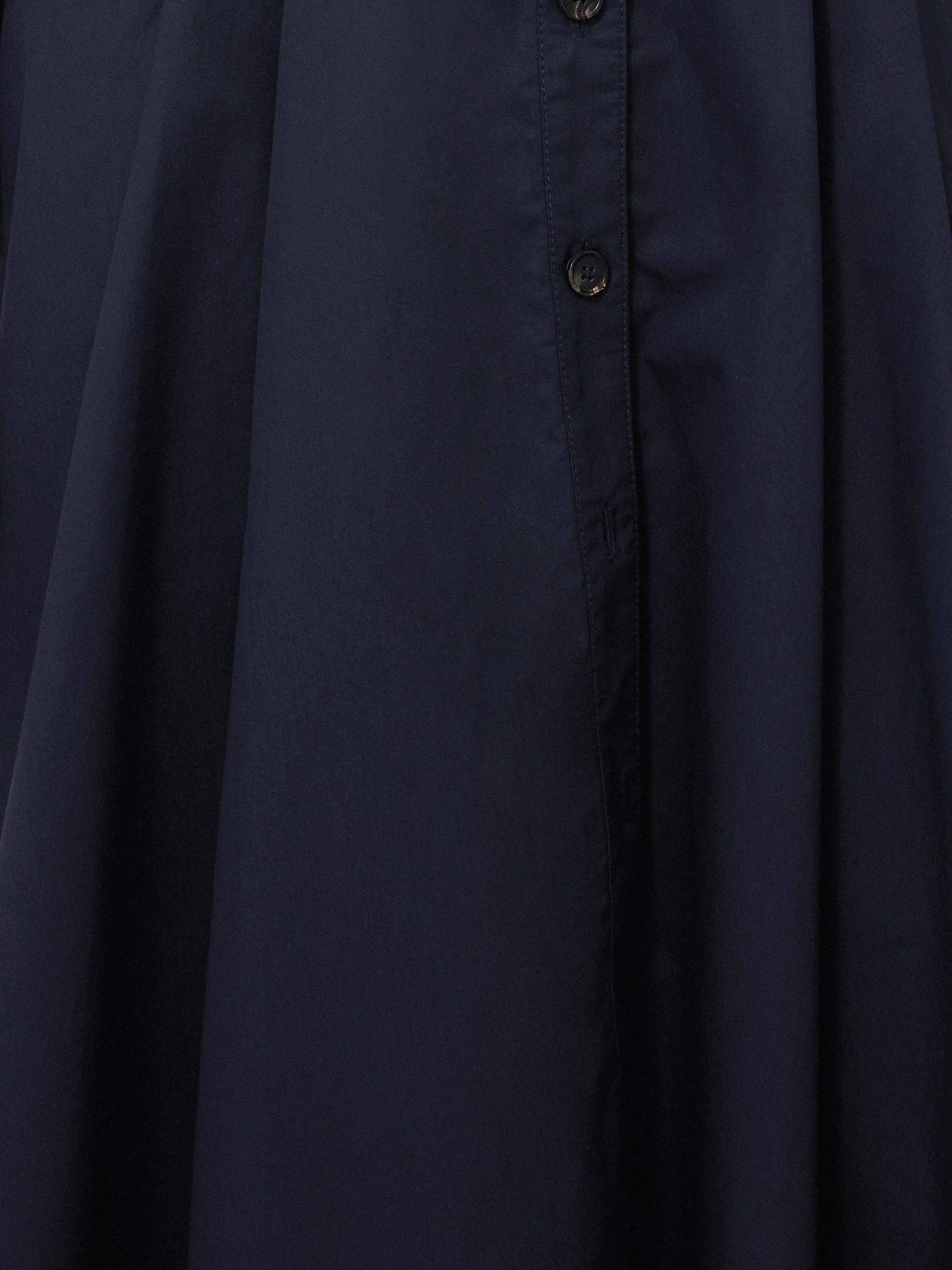 Product image 8 of 8, which shows Jigsaw Panelled Shirt Dress, Navy, 8