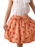 Angel & Rocket Kids' Puff Ball Skirt, Coral