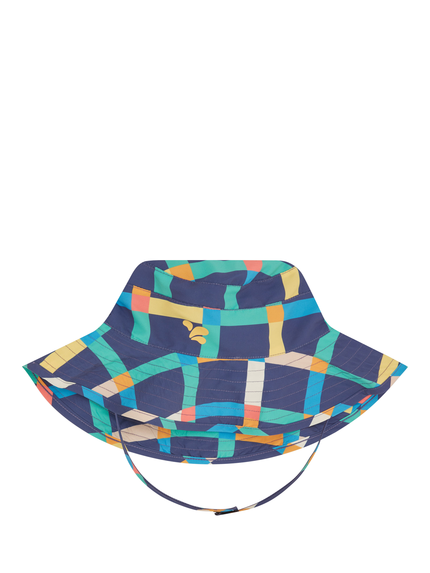 Product image 1 of 4, which shows Muddy Puddles Kids' UV Check Sun Hat, Multi, S/M