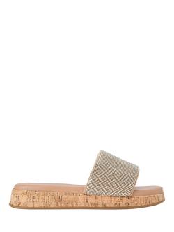 Carvela Cloud Mule Sandals, Gold