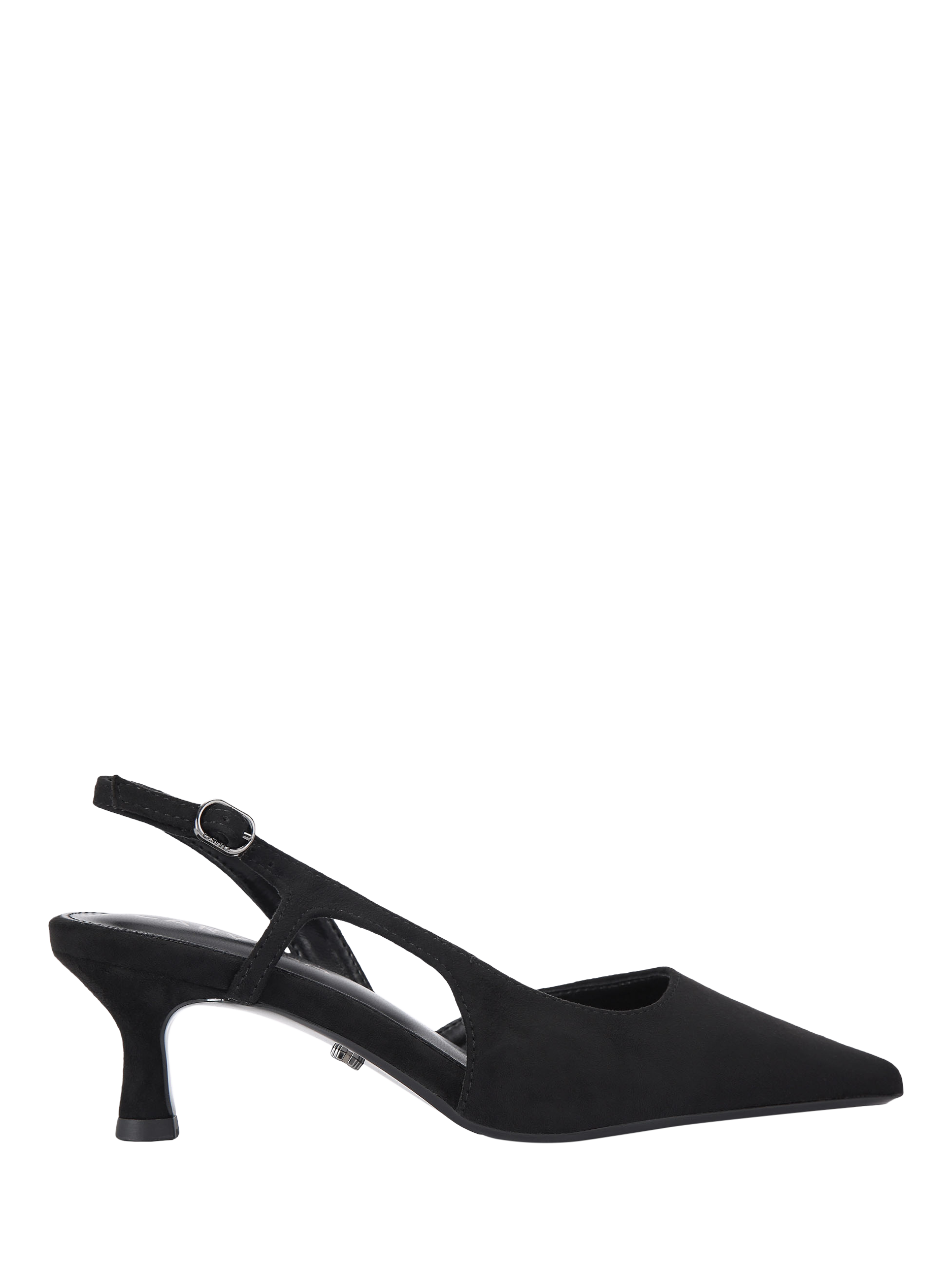 Product image 1 of 5, which shows Carvela Alina Sling Court Shoes, Black, 2