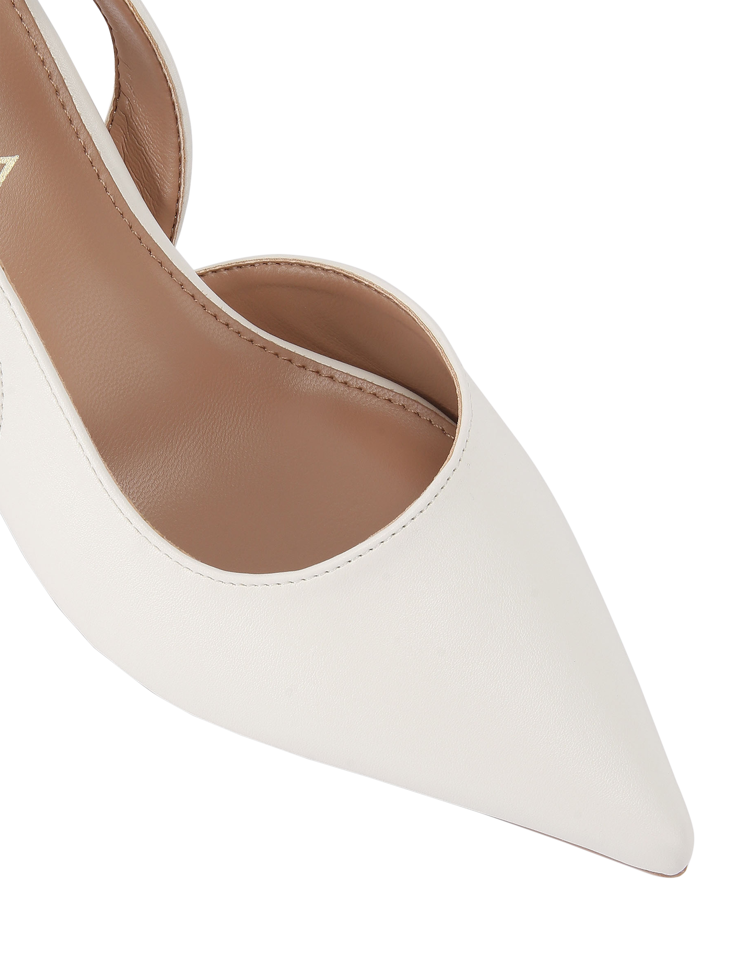 Product image 5 of 5, which shows Carvela Alina Sling Court Shoes, Putty, 2