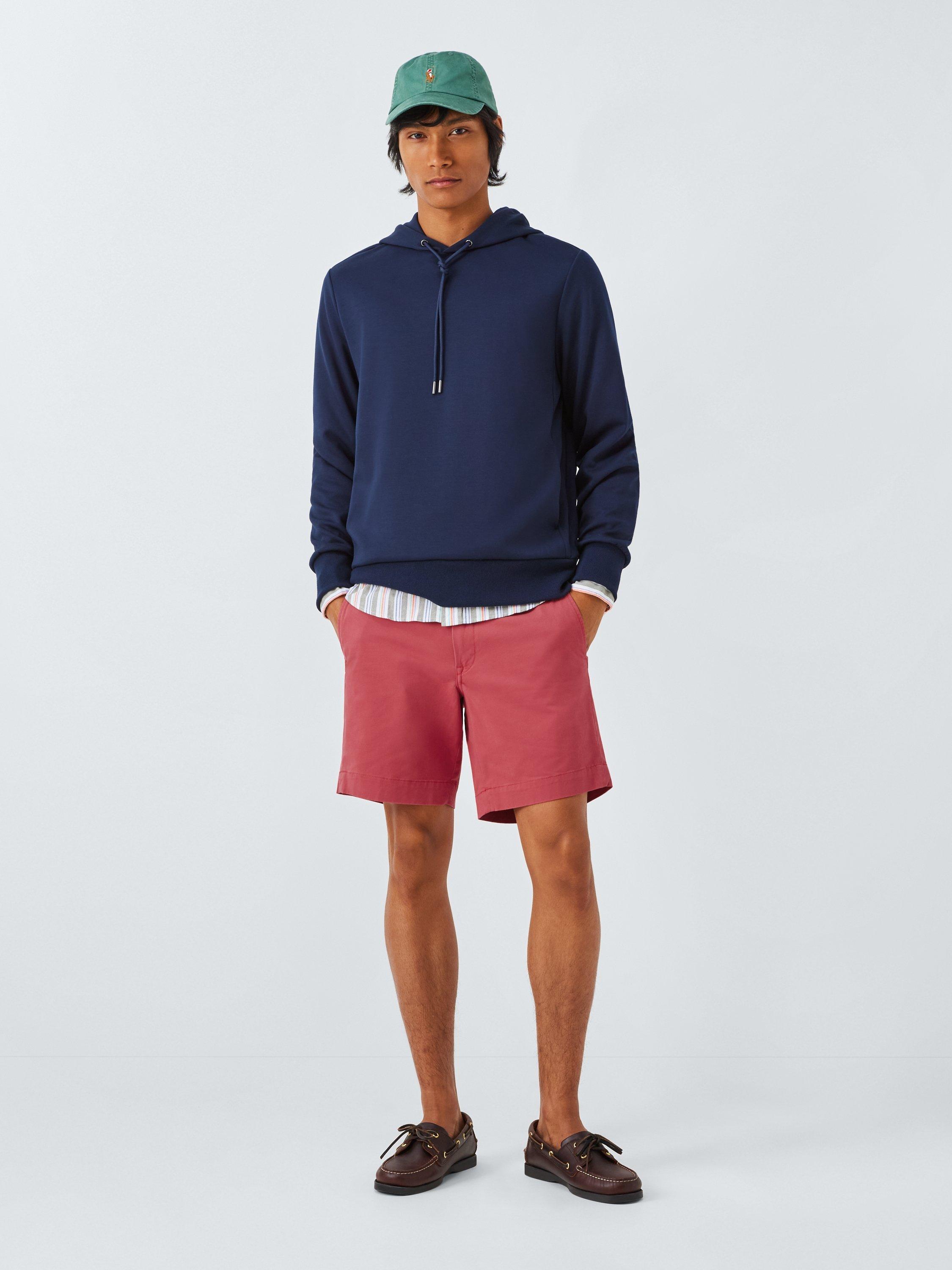 Product image 5 of 7, which shows Polo Ralph Lauren Stretch Straight Fit Chino Shorts, Nantucket Red, 38R
