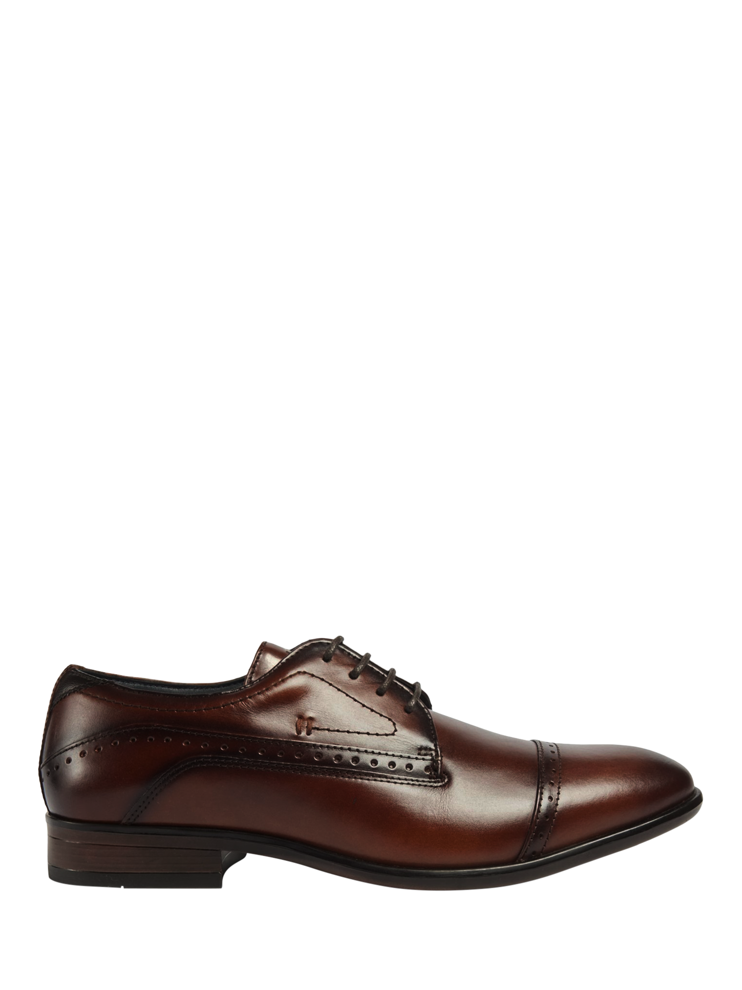 Product image 1 of 4, which shows Pod Ralph Leather Oxford Shoes, Cognac, 7