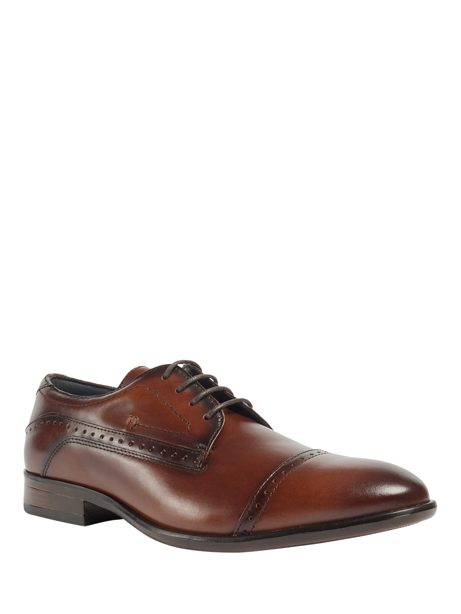 Product image 2 of 4, which shows Pod Ralph Leather Oxford Shoes, Cognac, 7