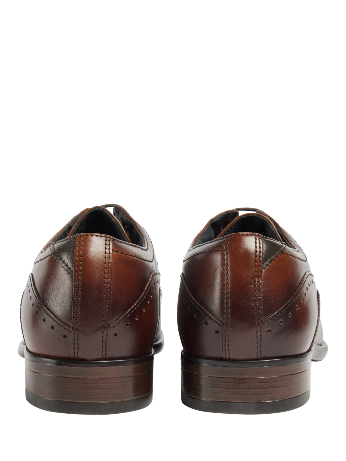 Product image 3 of 4, which shows Pod Ralph Leather Oxford Shoes, Cognac, 7