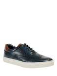 Pod Dobbs Leather Lace Up Trainers