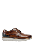 Pod Finch Leather Lace-Up Shoes, Cognac