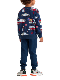 Lindex Kids' Casual Joggers, Dark Blue - view 2, Dark Blue