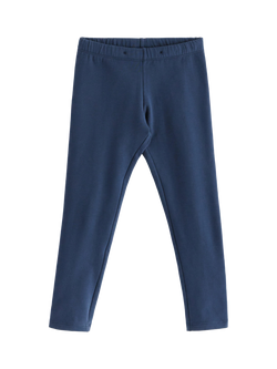 Lindex Kids' Basic Leggings, Dark Blue, Dark Blue