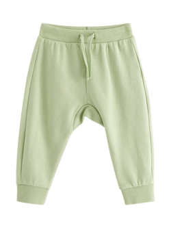 Lindex Baby Dog Print Joggers, Light Dusty Green, Light Dusty Green