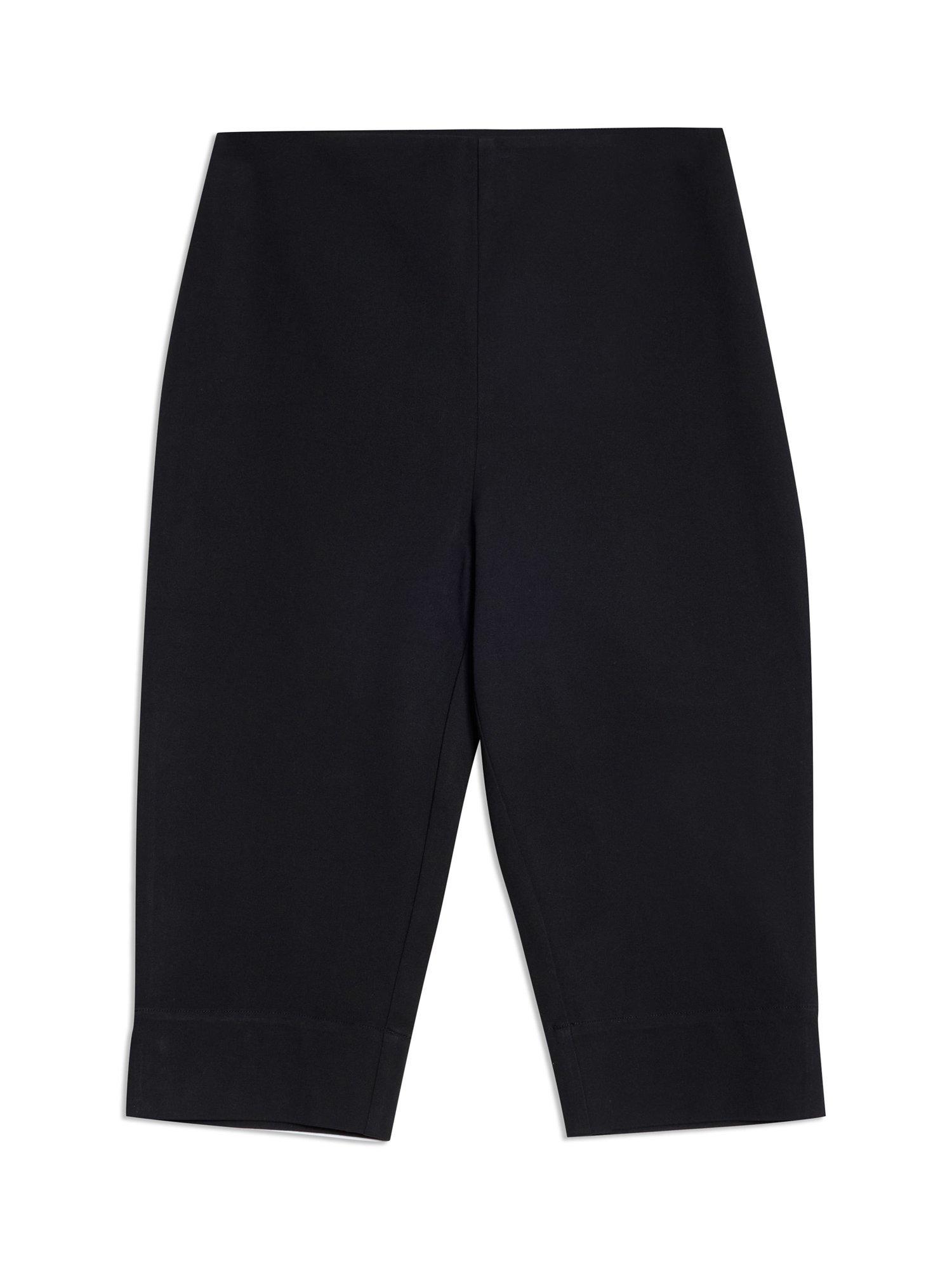 Product image 4 of 5, which shows Albaray Black Pedal Pushers, Black, 8