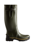 Hunter Balmoral Men's Side Adjustable Wellington Boots, Dark Olive