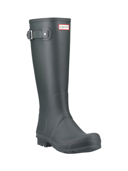 Hunter Original Tall Wellington Boots - view 2, Dark Olive