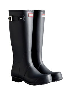 Hunter Original Tall Wellington Boots - view 2, Navy