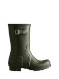 Hunter Original Short Wellington Boots, Dark Olive