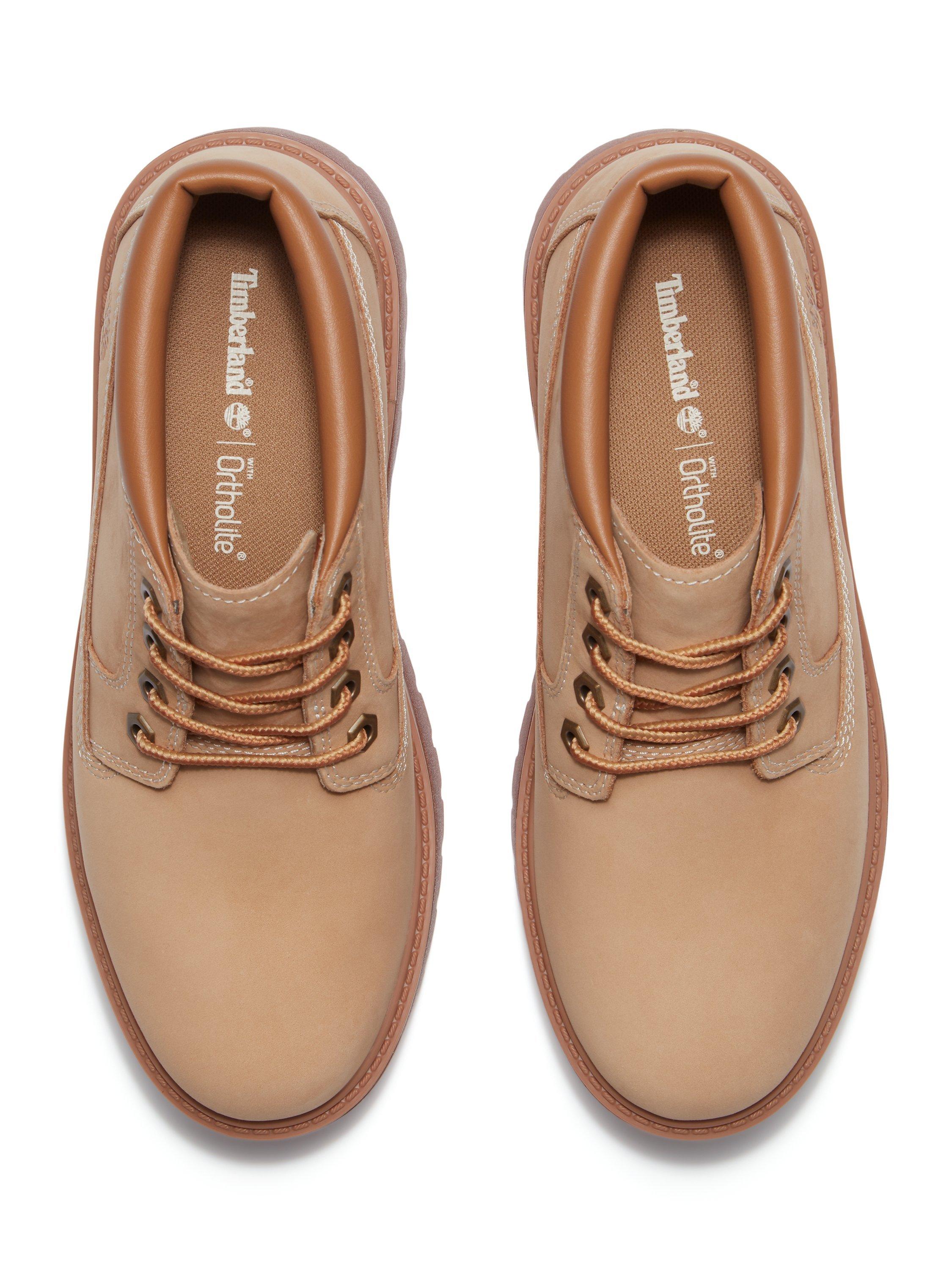 Product image 3 of 7, which shows Timberland Stone Street Mid Lace Up Waterproof Boots, Beige, 4