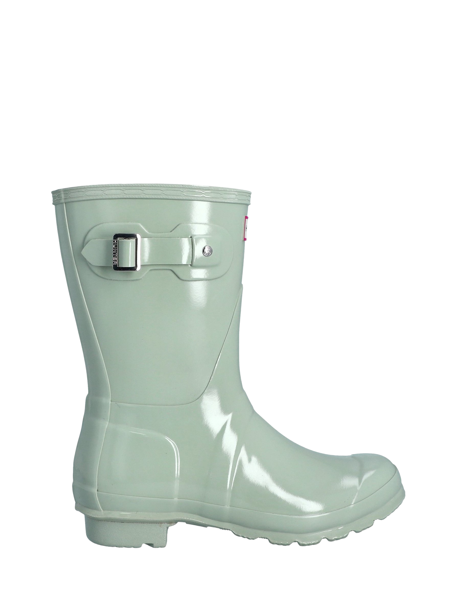 Product image 1 of 2, which shows Hunter Original Short Wellington Boots, Sea Foam, 3