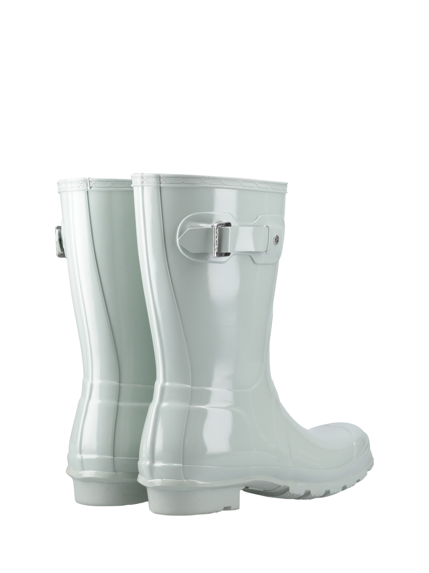 Product image 3 of 4, which shows Hunter Original Short Wellington Boots, Sea Foam, 3