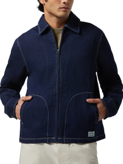 Brixton Mechanic Garage Jacket, Rinse Denim, Rinse Denim