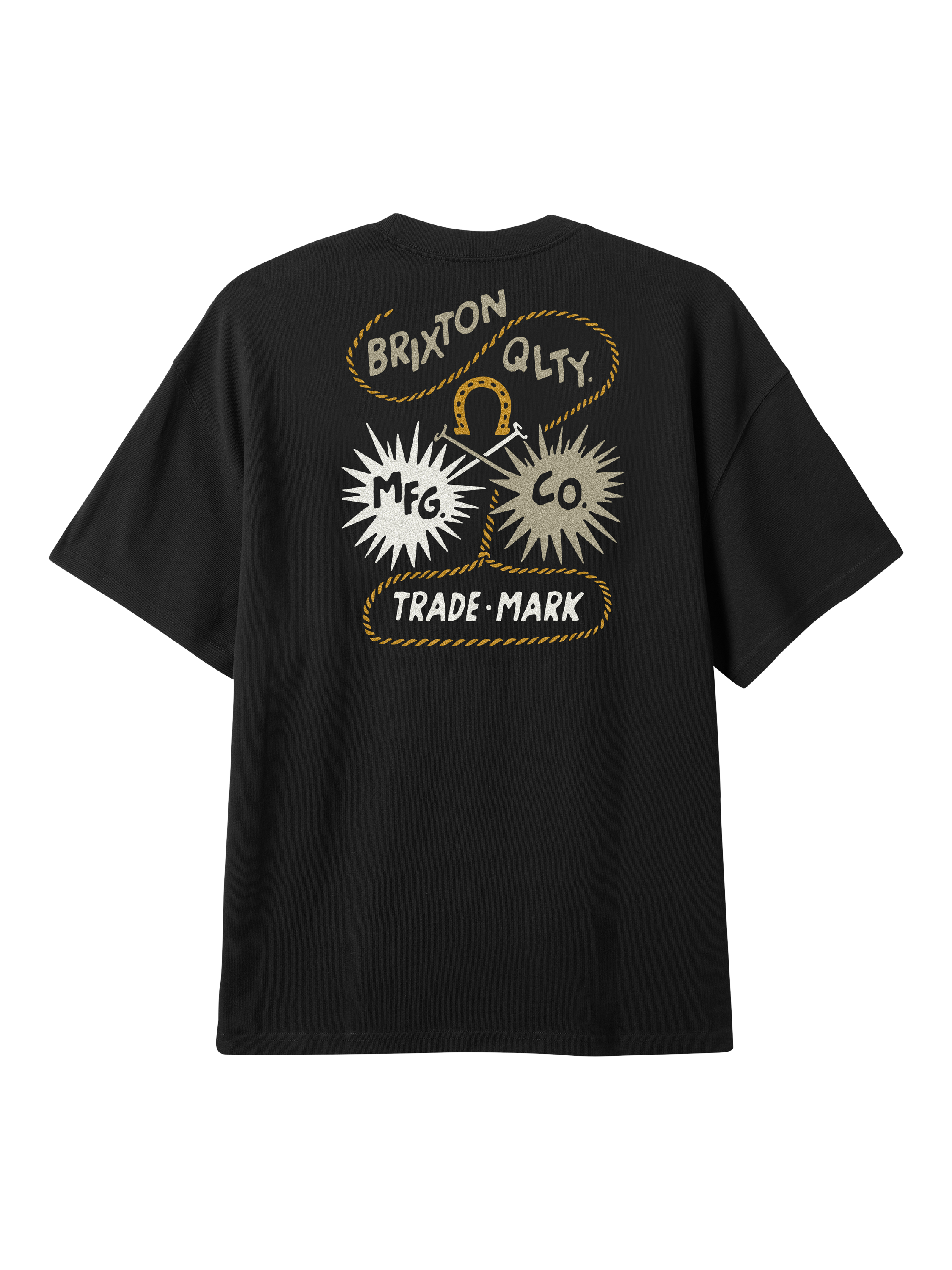 Product image 2 of 2, which shows Brixton Remo T-Shirt, Black, M