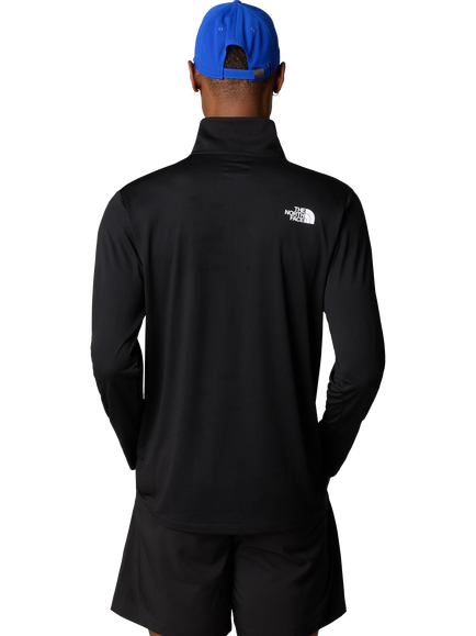The North Face Men's 24/7 1/4 Zip Long Sleeve T-Shirt, Black - view 2, Black