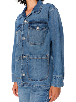 DL1961 Montauk Denim Jacket, Blue - view 2, Blue