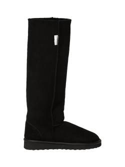 Celtic & Co. Celt Sheepskin Knee High Boots, Black