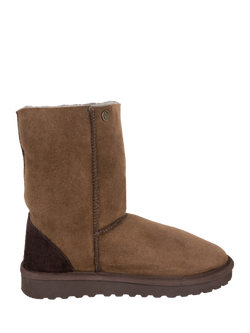 Celtic & Co. Original Celt Sheepskin Boots, Khaki, Khaki